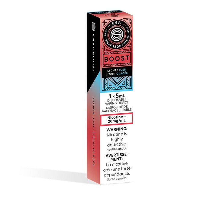 Envi Boost 1500 Puffs - Disposable Device (20mg/ml) (STAMPED) - Quecan