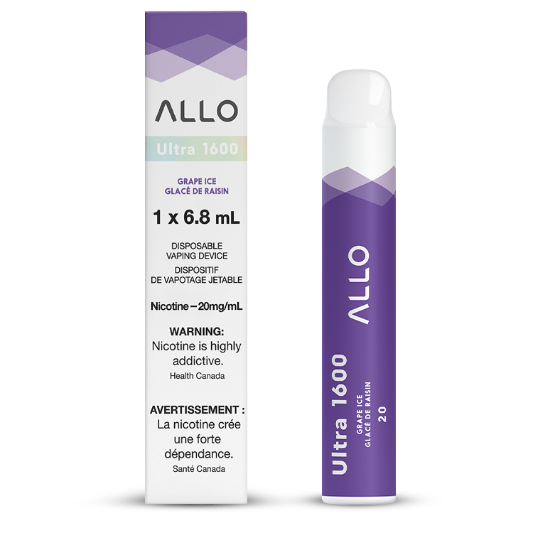 ALLO Ultra 1600 Puffs Disposable Device -  (20mg/ml) (STAMPED) - Quecan