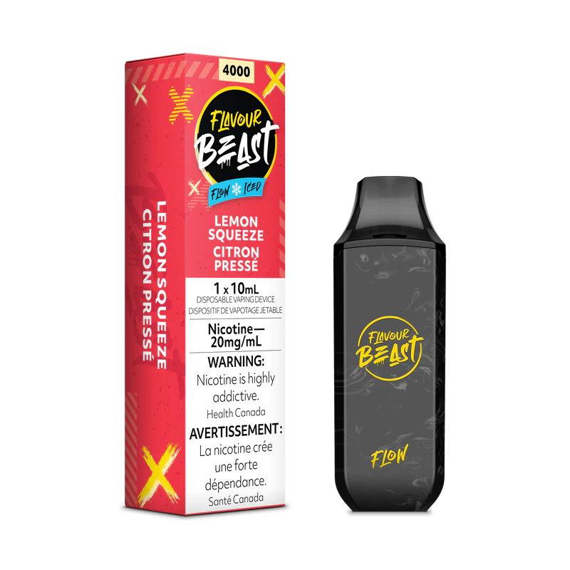 Flavour Beast Flow 4000 Puffs Disposable - (20mg/ml) (STAMPED) - Quecan