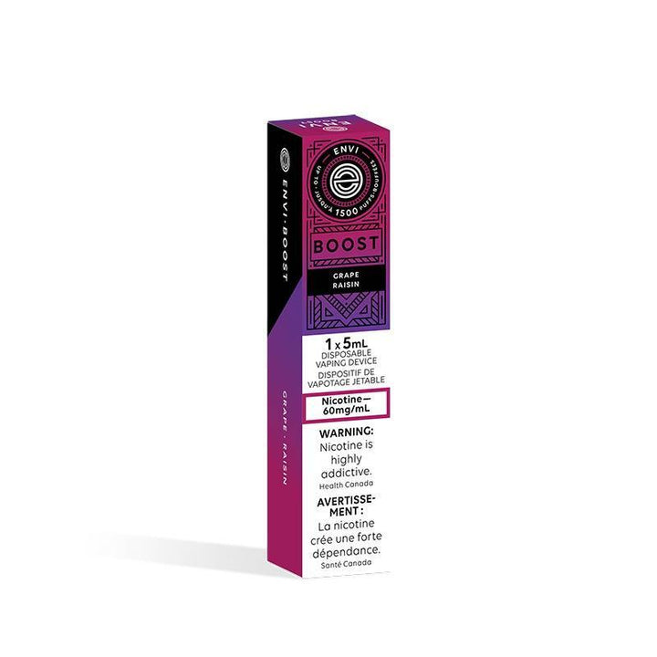 Envi Boost 1500 Puffs - Disposable Device (20mg/ml) (STAMPED) - Quecan