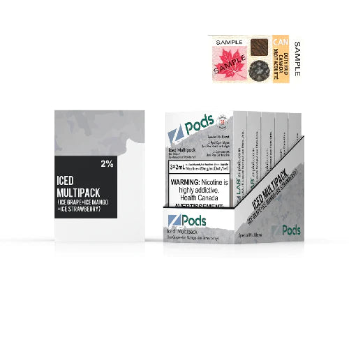 Z-Pods S-Compatible Special Nic Blend CONTINUED - (20mg/ml) (STAMPED) - Quecan