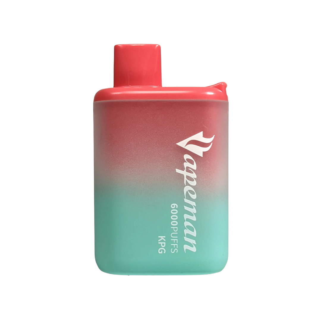 VAPEMAN 6000 Puffs Disposable Device - (20mg/ml) (STAMPED) - Quecan
