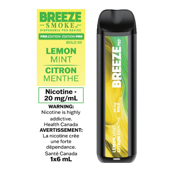 Breeze Pro 2000 Puffs Disposable Device - (20mg/ml) (STAMPED) - Quecan