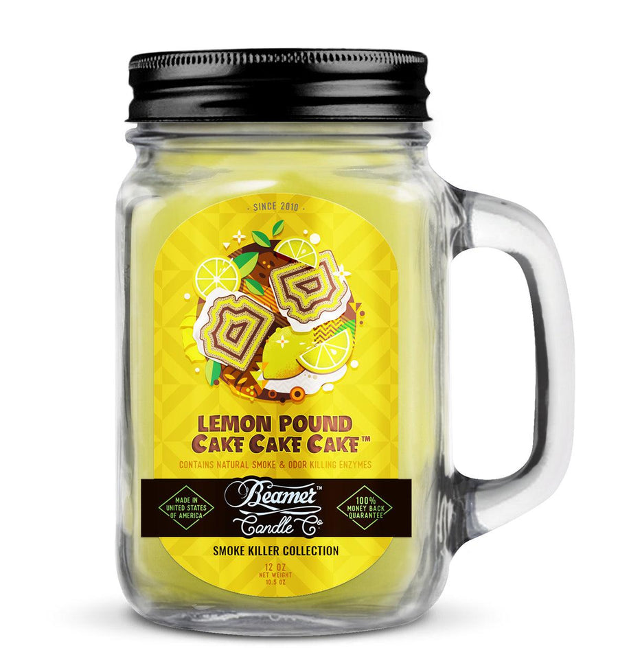 Beamer Candle Smoke Killer Collection - Lemon Pound Cake - Quecan