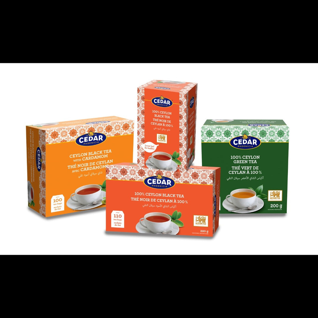 Cedar Ceylon Black Tea (110 Bags) - Quecan