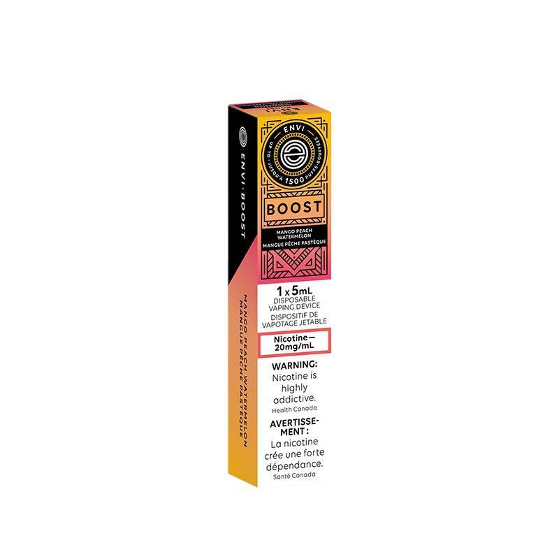 Envi Boost 1500 Puffs - Disposable Device (20mg/ml) (STAMPED) - Quecan