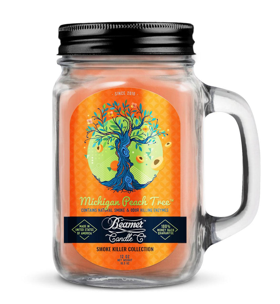 Beamer Candle Smoke Killer Collection - Michigan Peach Tree - Quecan