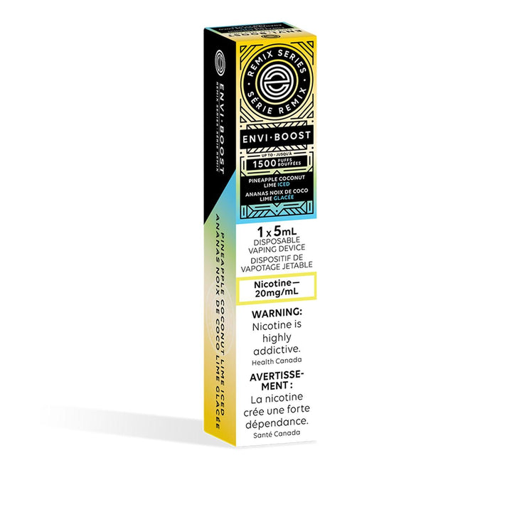 Envi Boost 1500 Puffs - Disposable Device (20mg/ml) (STAMPED) - Quecan