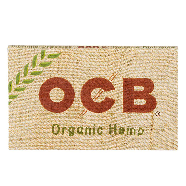 OCB Organic Hemp Single-Wide/Double Rolling Paper (Box of 25 Booklets) - Quecan