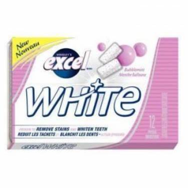 Excel - White Gum (12 X 12pc) - Quecan