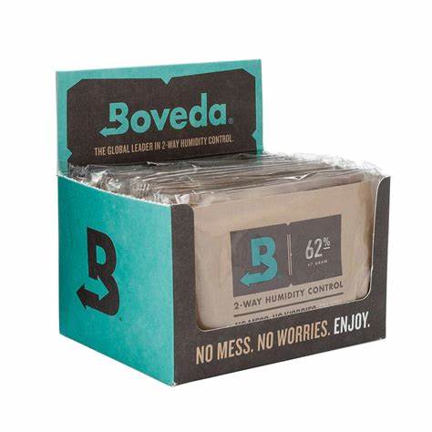 Boveda - Cannabis Humidity Control 62 % (67g  x 12) - Quecan