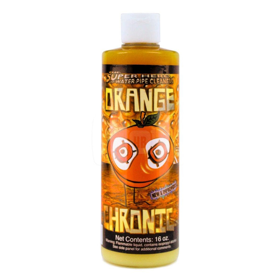 Orange Chronic - Glass/Metal/Pipe Cleaner 16oz - Quecan
