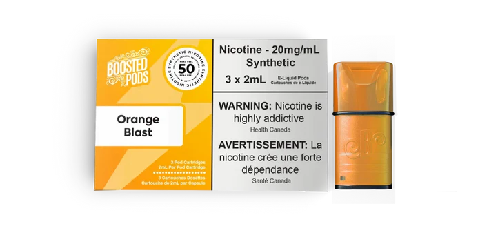 Boosted Pods S-Compatible Synthetic Nic Blend  - (20mg/ml) (STAMPED) - Quecan