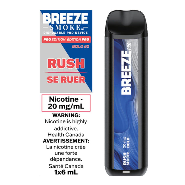 Breeze Pro 2000 Puffs Disposable Device - (20mg/ml) (STAMPED) - Quecan