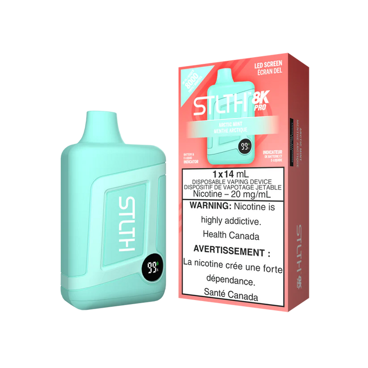 STLTH Disposable Device 8K PRO - Single Unit (20mg/ml) (STAMPED) - Quecan