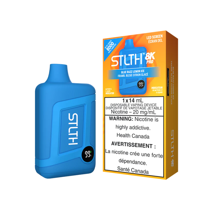 STLTH Disposable Device 8K PRO - Single Unit (20mg/ml) (STAMPED) - Quecan