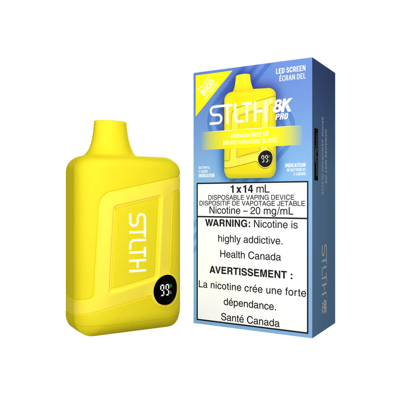 STLTH Disposable Device 8K PRO - Single Unit (20mg/ml) (STAMPED) - Quecan