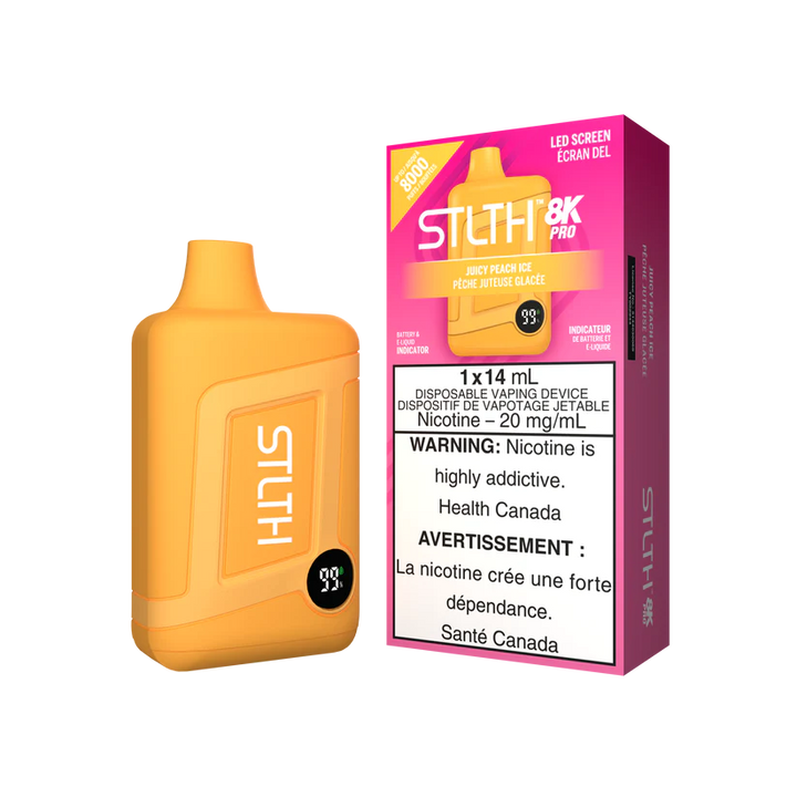 STLTH Disposable Device 8K PRO - Single Unit (20mg/ml) (STAMPED) - Quecan