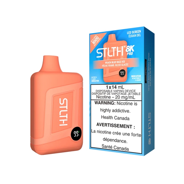 STLTH Disposable Device 8K PRO - Single Unit (20mg/ml) (STAMPED) - Quecan