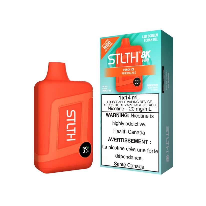 STLTH Disposable Device 8K PRO - Single Unit (20mg/ml) (STAMPED) - Quecan