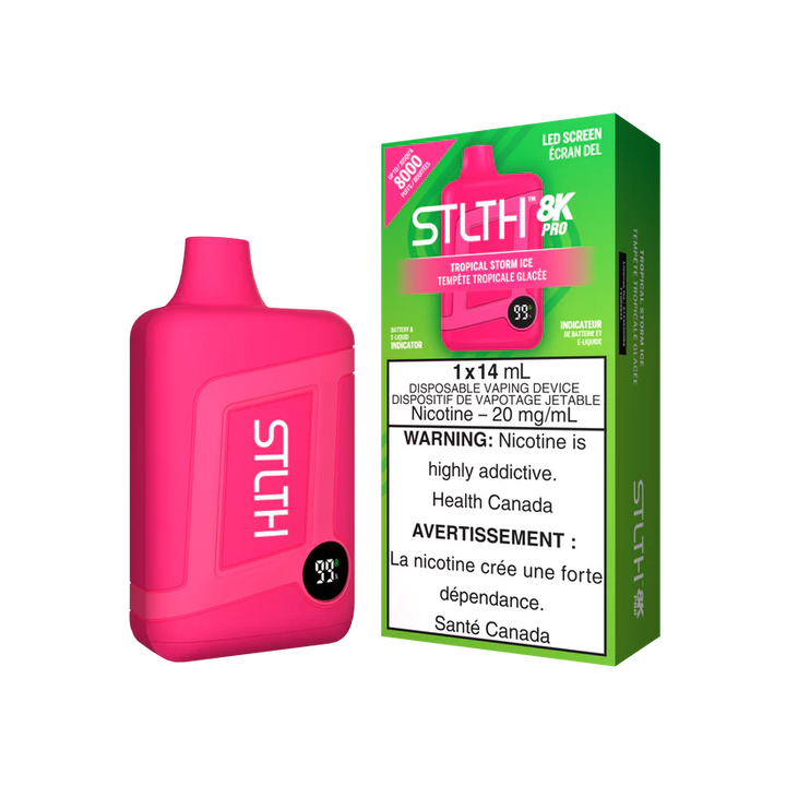 STLTH Disposable Device 8K PRO - Single Unit (20mg/ml) (STAMPED) - Quecan
