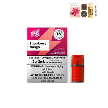 Boosted Pods S-Compatible Synthetic Nic Blend  - (20mg/ml) (STAMPED) - Quecan