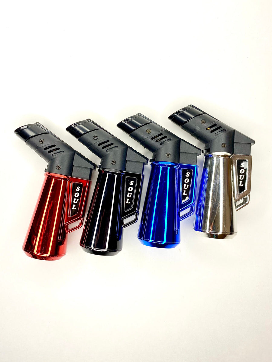 Soul Double Torch Small Lighter (Box of 20) - Quecan