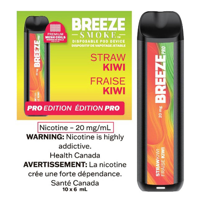 Breeze Pro 2000 Puffs Disposable Device - (20mg/ml) (STAMPED) - Quecan