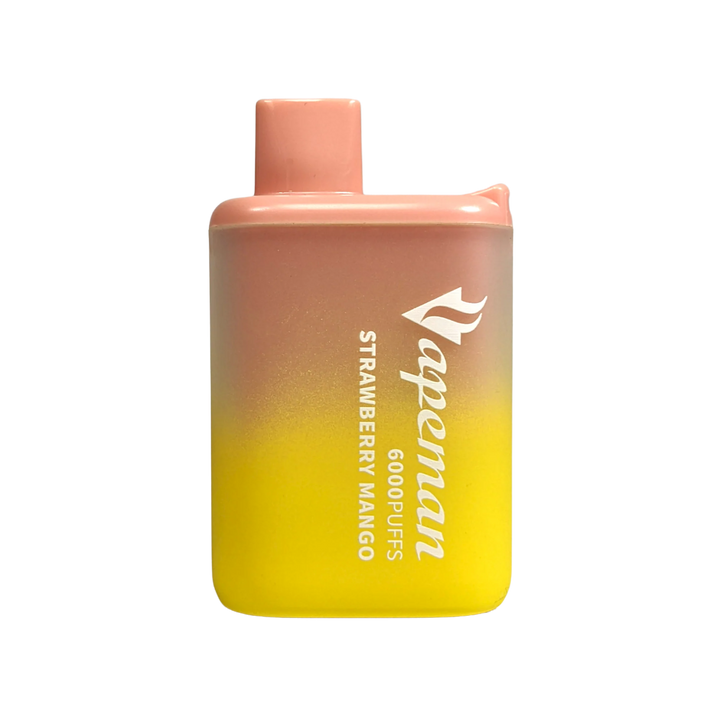 VAPEMAN 6000 Puffs Disposable Device - (20mg/ml) (STAMPED) - Quecan