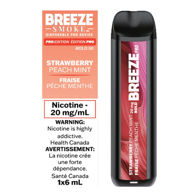 Breeze Pro 2000 Puffs Disposable Device - (20mg/ml) (STAMPED) - Quecan