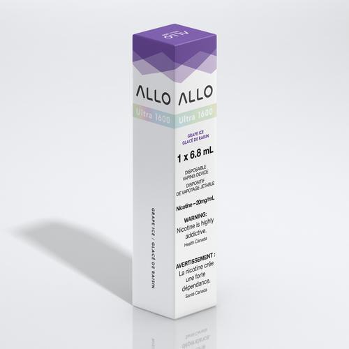 ALLO Ultra 1600 Puffs Disposable Device -  (20mg/ml) (STAMPED) - Quecan