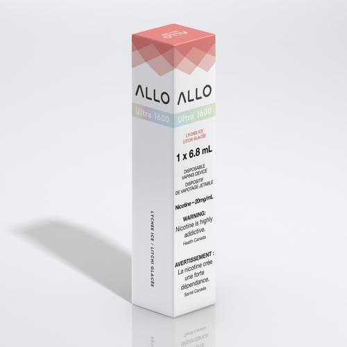 ALLO Ultra 1600 Puffs Disposable Device -  (20mg/ml) (STAMPED) - Quecan
