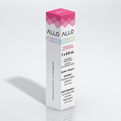 ALLO Ultra 1600 Puffs Disposable Device -  (20mg/ml) (STAMPED) - Quecan