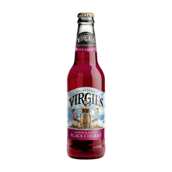 Virgils  - Soda ( 12 x 355ml ) -  Black Cherry ( Can Dep ) - Quecan