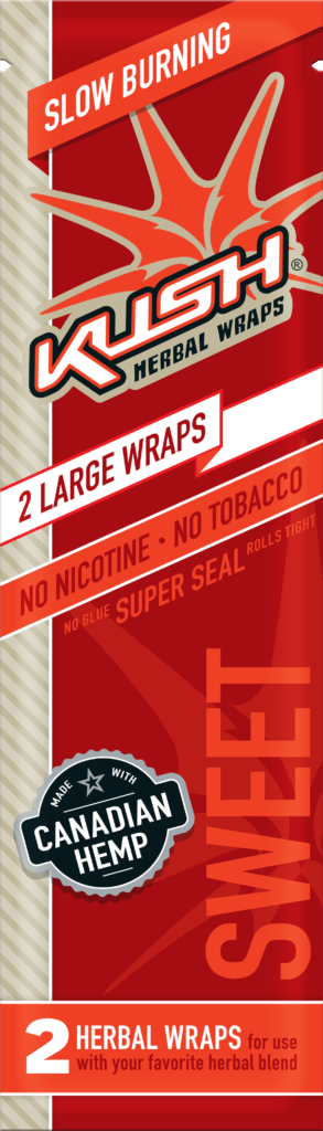 Kush - Sweet Herbal Wraps (Box of 25) - Quecan