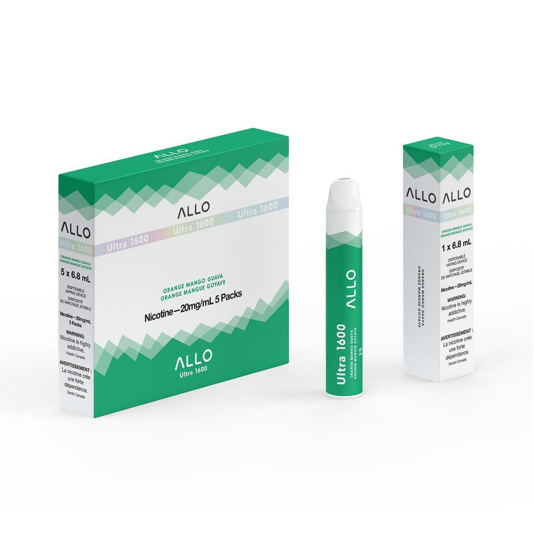 ALLO Ultra 1600 Puffs Disposable Device -  (20mg/ml) (STAMPED) - Quecan