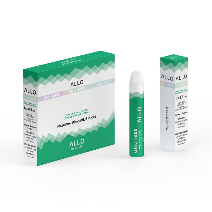 ALLO Ultra 1600 Puffs Disposable Device -  (20mg/ml) (STAMPED) - Quecan