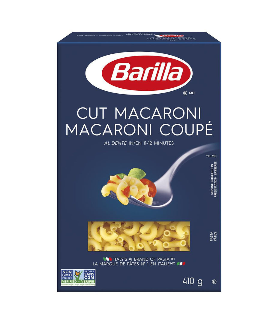 Barilla - Cut Macaroni (16X410g) - Quecan