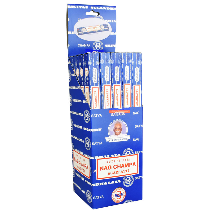 Satya Nag Champa Incense 10g (Box of 25) - Quecan