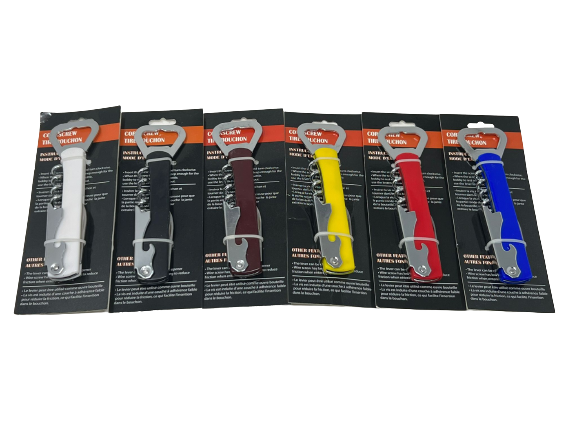 CorkScrew with Bottle Opener - Quecan