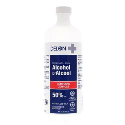 OPTION+ ALCOOL COMPOSÉ ETHANOL 70% 450ML
