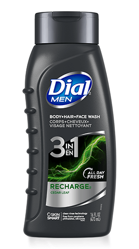 Dial Hair + Body Wash Gel - Recharge (473ml) - Quecan