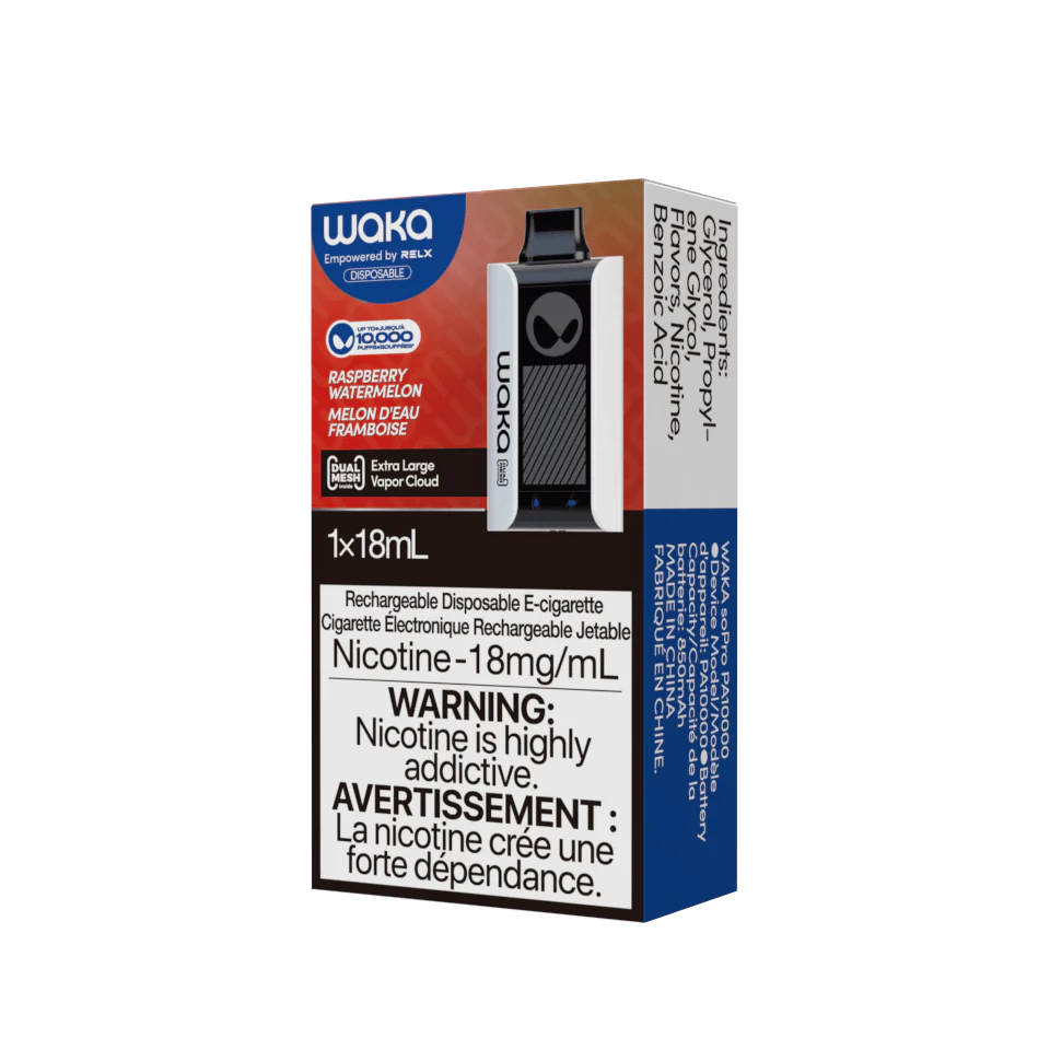 WAKA soPro PA10000 Disposable Device Single Unit -(20mg/ml) (STAMPED) - Quecan