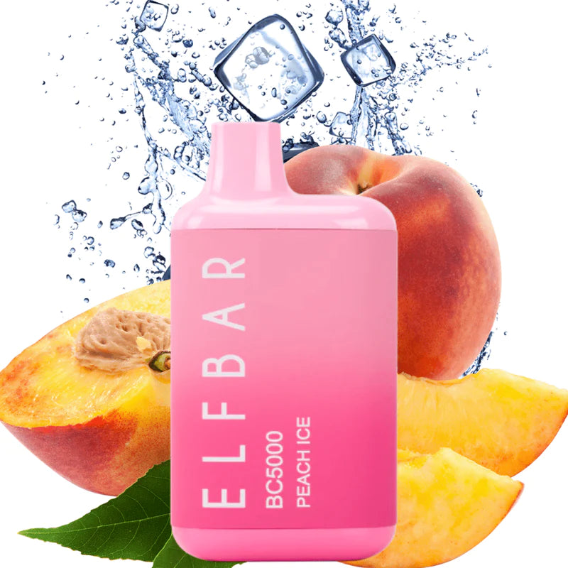 ELF BAR 5000 Puffs Disposable Device - (20mg/ml) (STAMPED) - Quecan