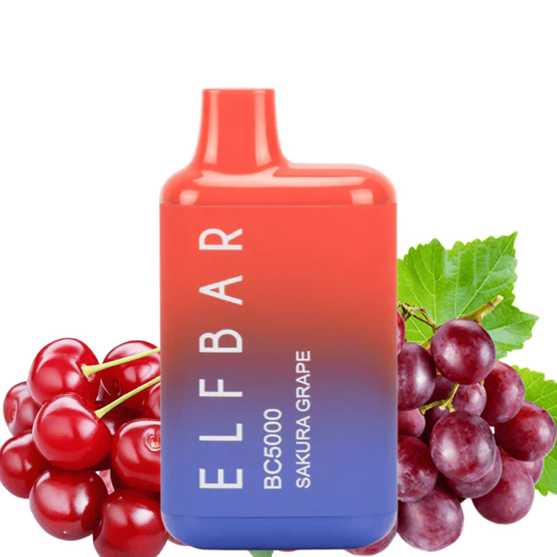 ELF BAR 5000 Puffs Disposable Device - (20mg/ml) (STAMPED) - Quecan
