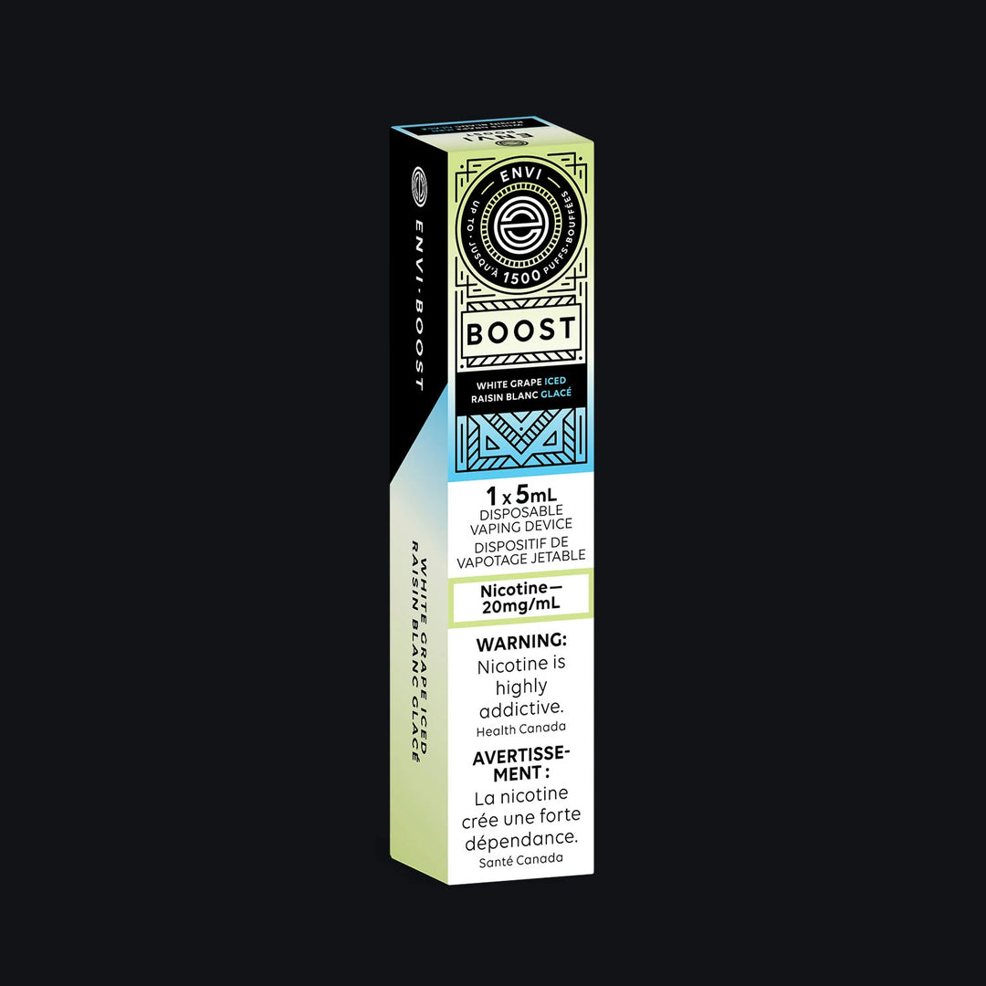Envi Boost 1500 Puffs - Disposable Device (20mg/ml) (STAMPED) - Quecan