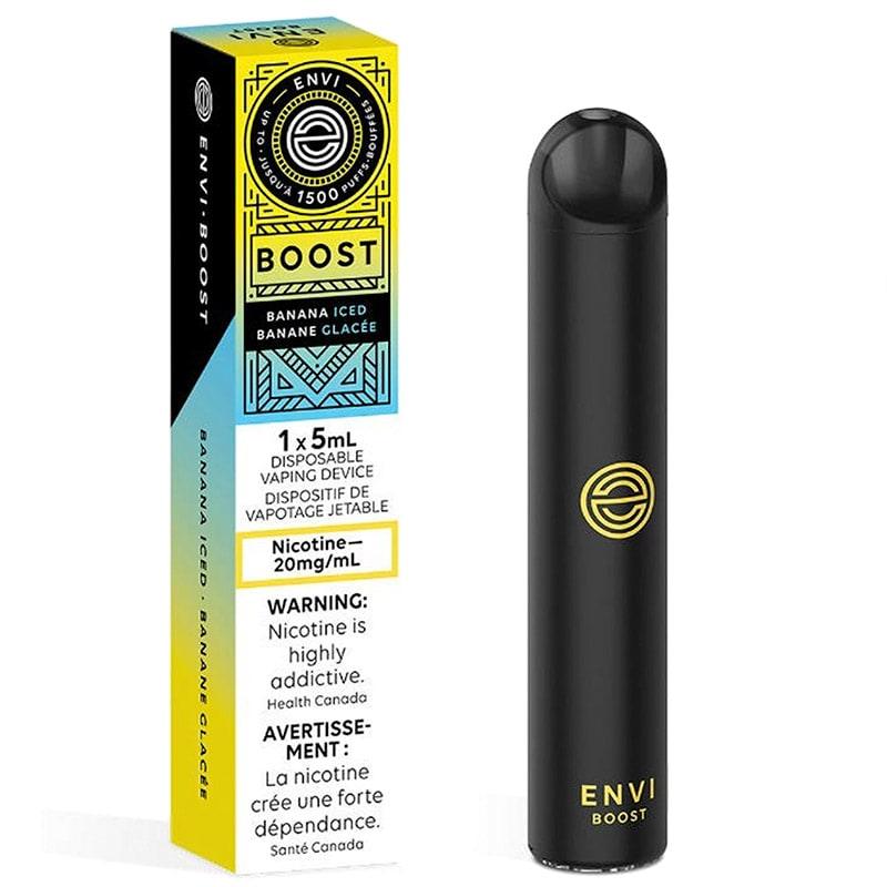 Envi Boost 1500 Puffs - Disposable Device (20mg/ml) (STAMPED) - Quecan