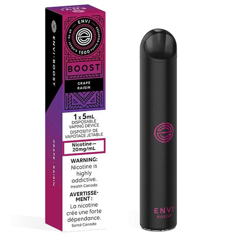 Envi Boost 1500 Puffs - Disposable Device (20mg/ml) (STAMPED) - Quecan