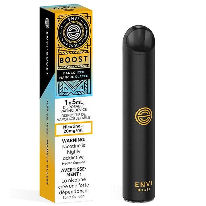 Envi Boost 1500 Puffs - Disposable Device (20mg/ml) (STAMPED) - Quecan