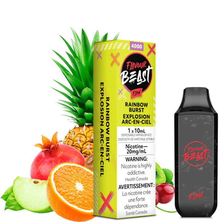 Flavour Beast Flow 4000 Puffs Disposable - (20mg/ml) (STAMPED) - Quecan